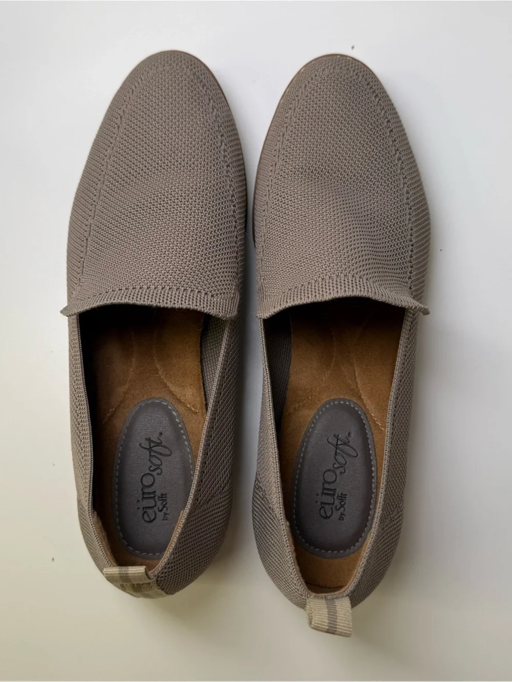 Eurosoft Westly Slip-on Loafers in Mist Grey Women’s Size 9.5M Feminine Boho